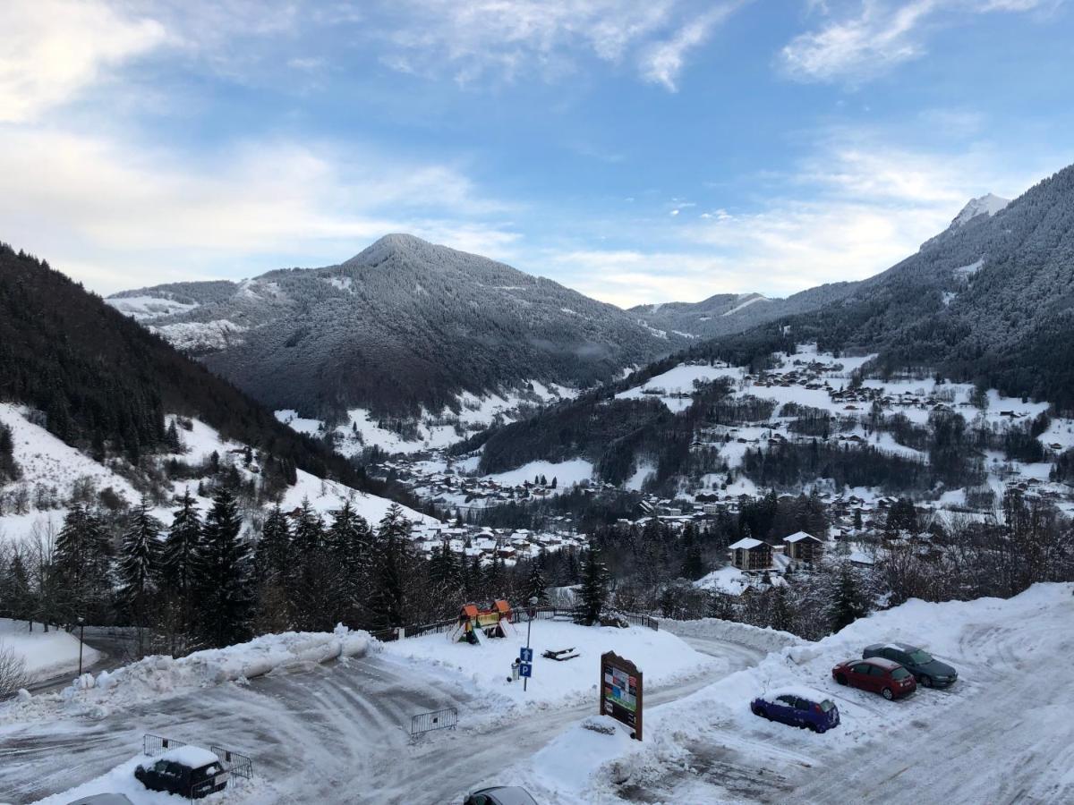 Studio 4 Personnes A 80M Des Pistes De Ski Saint-Jean-dʼAulps Dış mekan fotoğraf