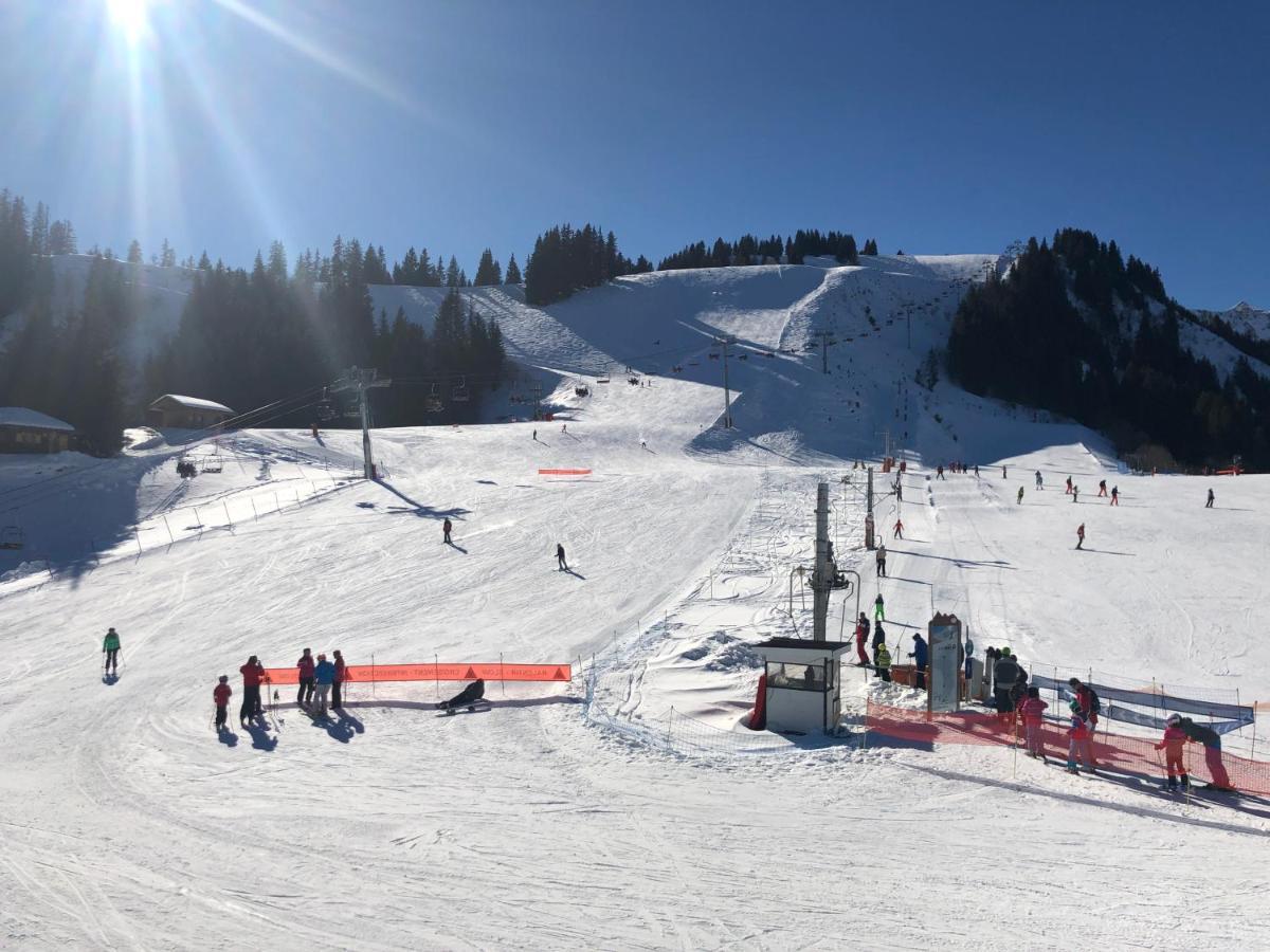 Studio 4 Personnes A 80M Des Pistes De Ski Saint-Jean-dʼAulps Dış mekan fotoğraf