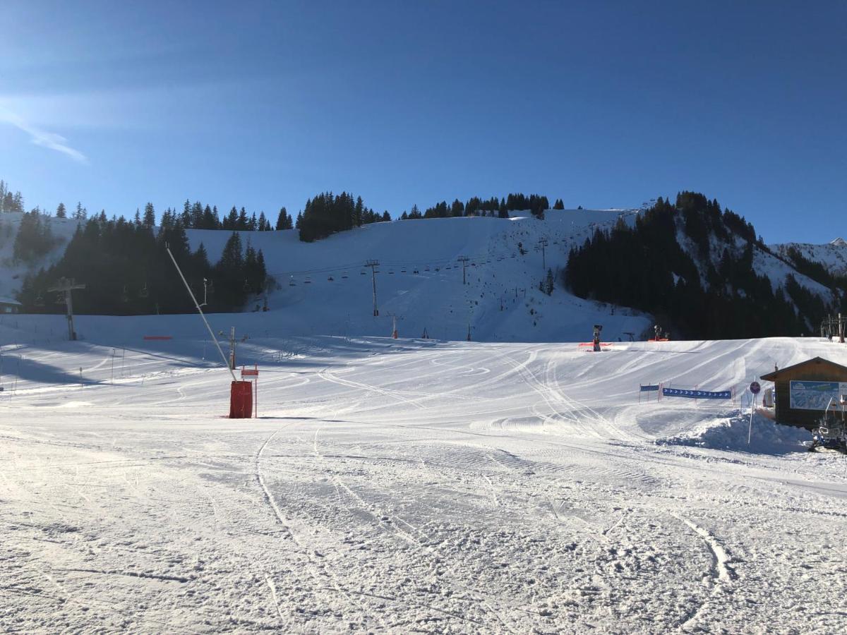 Studio 4 Personnes A 80M Des Pistes De Ski Saint-Jean-dʼAulps Dış mekan fotoğraf